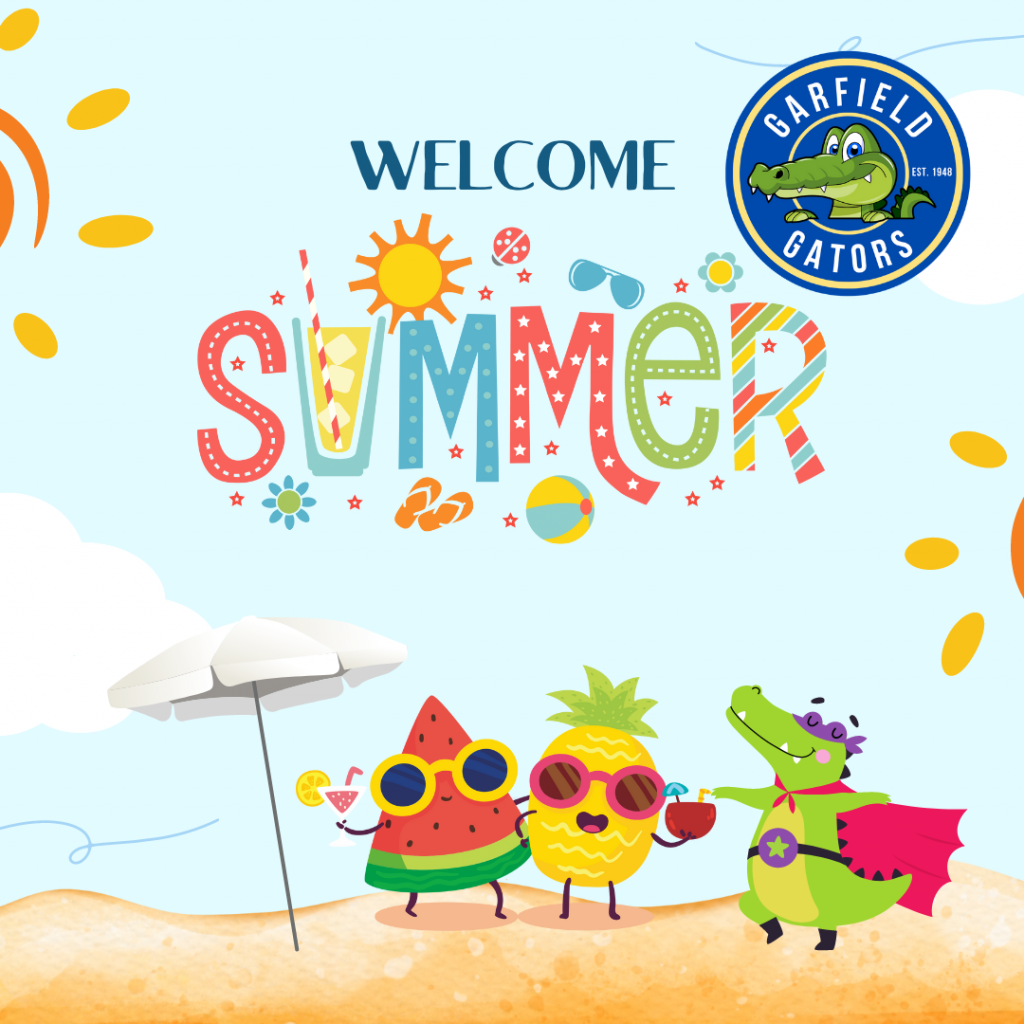 Garfield Summer graphic